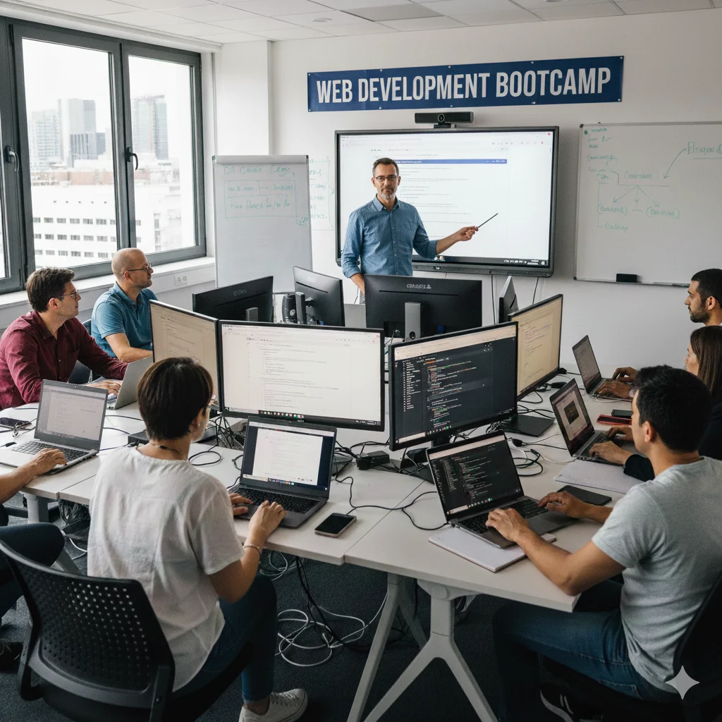 web dev bootcampt-male coach